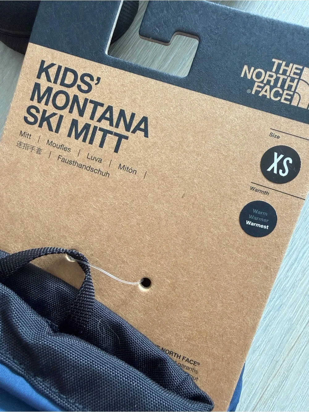 The North Face Kids' Montana Ski Mittts - Blue (XS) NWT